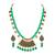 Green necklace-sets