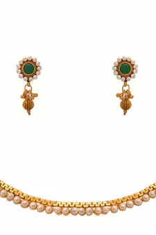 Gold Plated Necklace and Earring Sets
