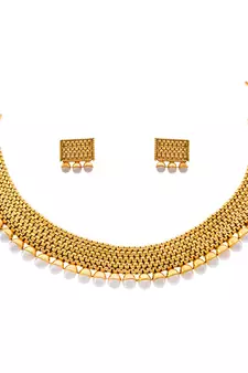Gold necklace-sets