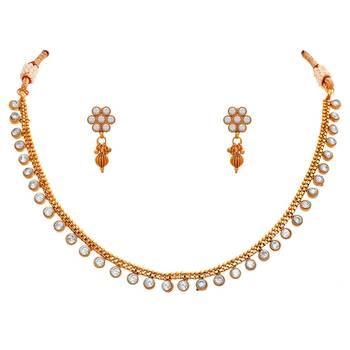 Gold necklace-sets 1