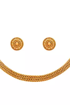 Gold necklace-sets