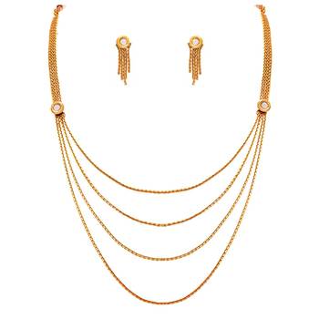 Gold necklace-sets 1
