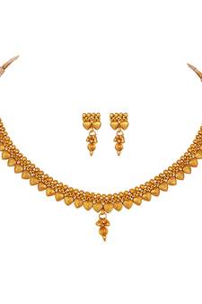 Gold necklace-sets