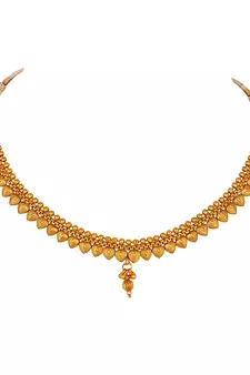 Gold necklace-sets