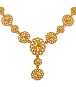 Gold necklaces