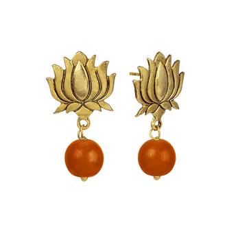 Orange necklace-sets 4