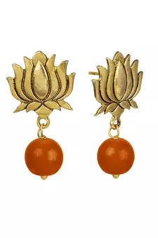 Orange necklace-sets