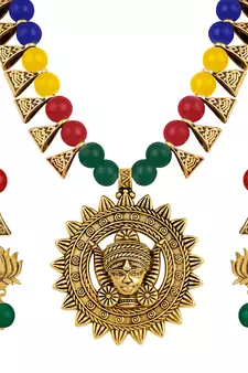 Multicolor necklace-sets