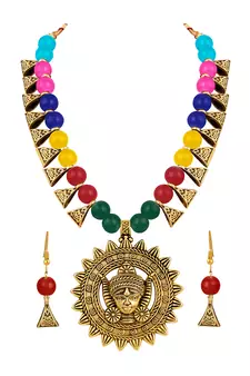 Multicolor necklace-sets