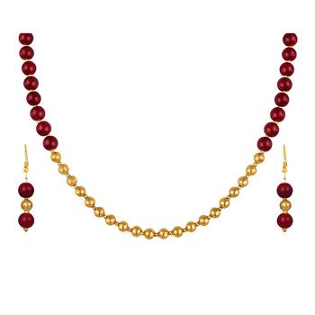 Red necklace-sets 1