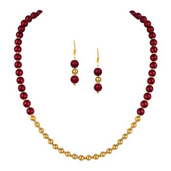 Red necklace-sets 2