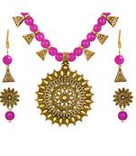 Pink necklace-sets