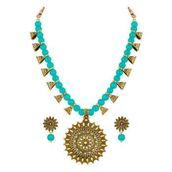 Blue necklace-sets 3