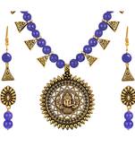 Blue necklace-sets