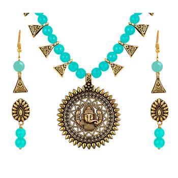 Blue necklace-sets 1