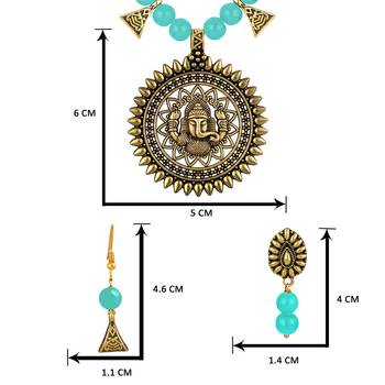 Blue necklace-sets 4