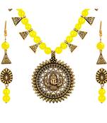 Yellow necklace-sets