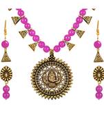 Pink necklace-sets