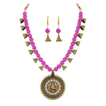 Pink necklace-sets 3