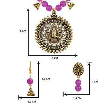 Pink necklace-sets 4