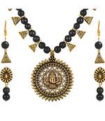 Black necklace-sets