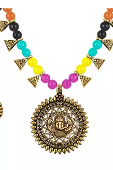 Multicolor necklace-sets