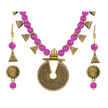 Pink necklace-sets 1
