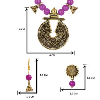 Pink necklace-sets 4