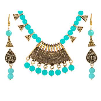 Blue necklace-sets 1