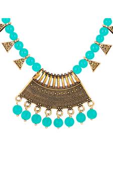Blue necklace-sets