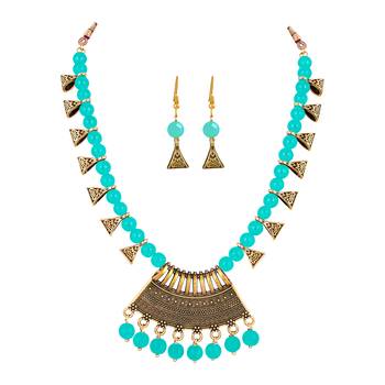 Blue necklace-sets 3