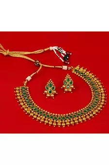 Gold necklace-sets