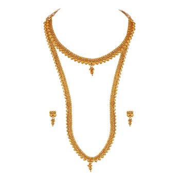 Gold necklace-sets 1