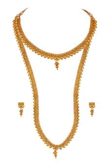 Gold necklace-sets