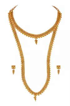 Gold necklace-sets