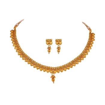 Gold necklace-sets 4