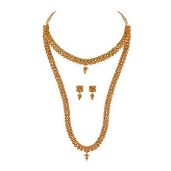 Gold necklace-sets 1