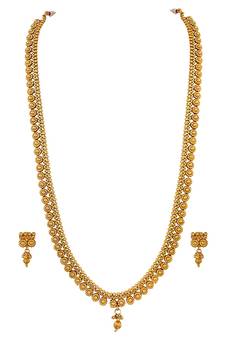 Gold necklace-sets