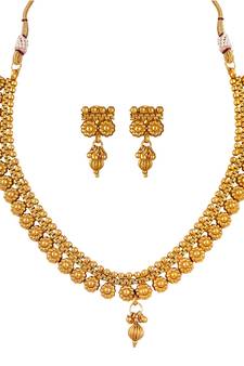 Gold necklace-sets