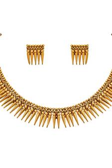 Gold necklace-sets