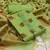 Green jacquard salwar
