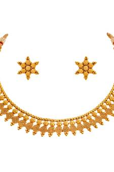 Gold necklace-sets