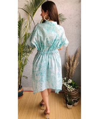 blue   cotton stitched   kaftan 2
