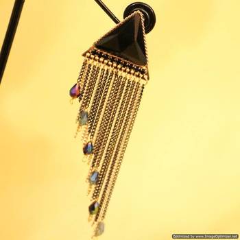 Black Onyx Danglers-Drops 2