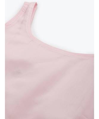 Ada Hand Embroidered Pink Organza Lucknowi Chikankari Women Kurta With Slip - A411237 2