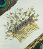 Grey  Women's Hair Brooch