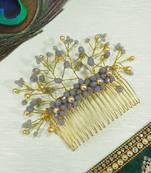 Grey  Women's Hair Brooch