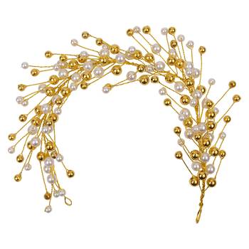 Gold  Women's Hair Veni Hair Gajara 1