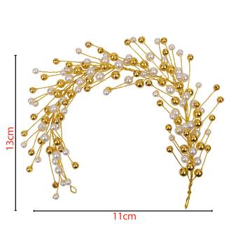 Gold  Women's Hair Veni Hair Gajara 2