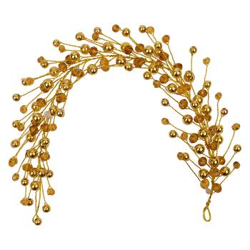 Gold  Women's Hair Veni Hair Gajara 1
